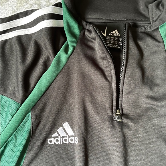 Adidas quarter zip warm up jacket size XL - Picture 2 of 2